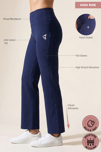 Zelocity Quick Dry Track Pant - Navy Peony — thumbnail 9